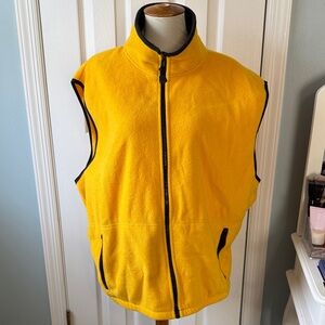 Timberline Yellow Fleece Vest